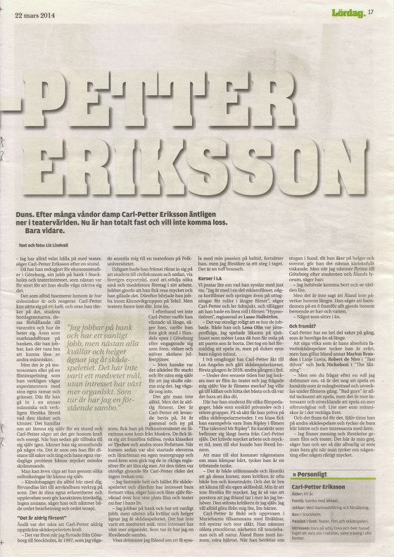 Carl-Petter Eriksson i Ålandstidningen